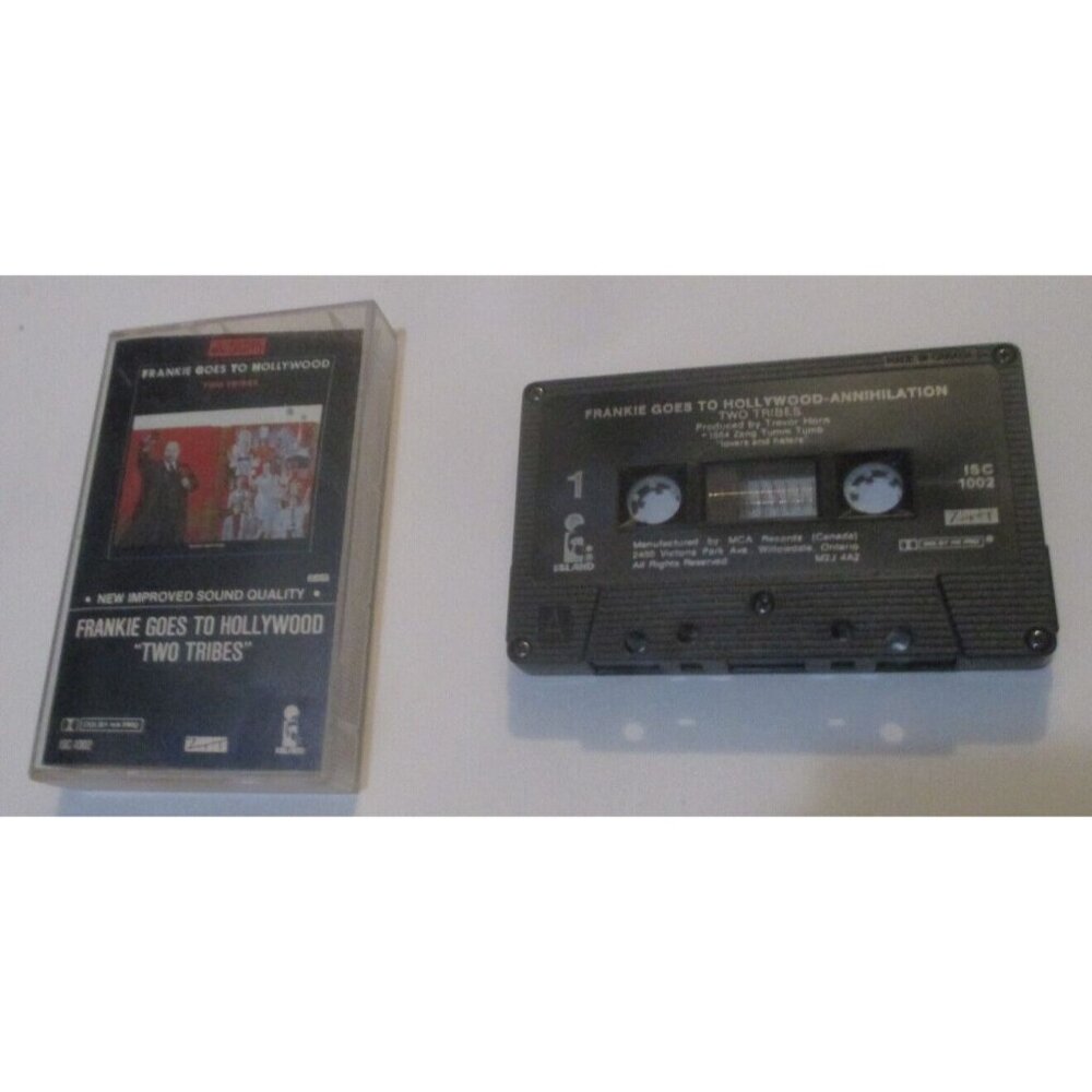 Frankie Goes To Hollywood - Two Tribes on cassette (Island Records, 1984)